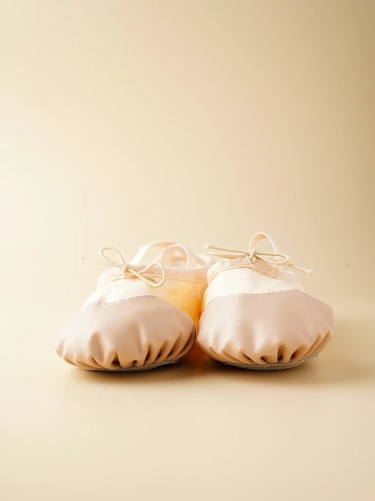 Classic Leather tip Ballet Shoes