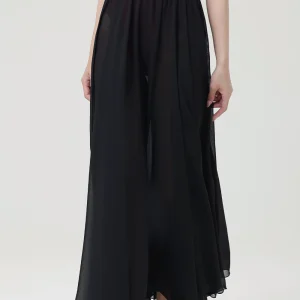 Long Mesh Dance Skirt