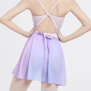 Pull-On Ombre Chiffon Dance Skirt