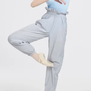 Lace-Trimmed Sauna Pants