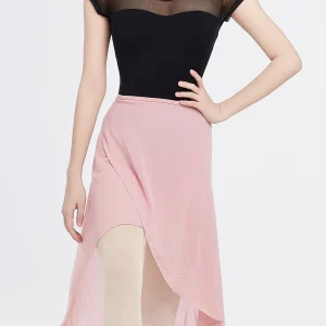 Mid-Length Pull-On Chiffon Dance Skirt