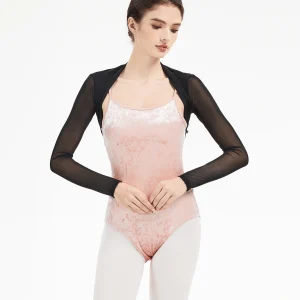 Long Sleeve Mesh Shrug